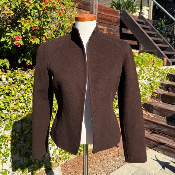 Donna Karan Jackets & Blazers - Donna Karan wool cashmere blend military jacket